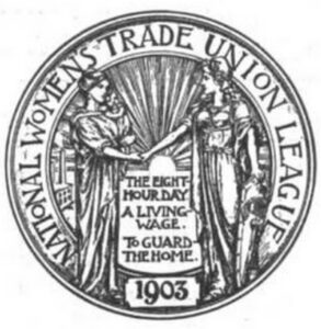 Women's Trade Union League (WTUL) emblem from magazine publication in 1916